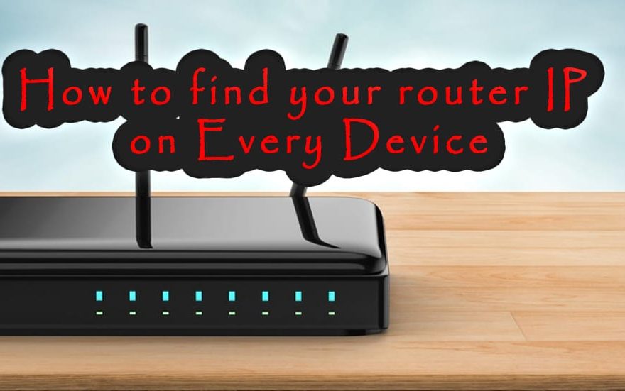 How to Find your Router IP on every device Router Login Password