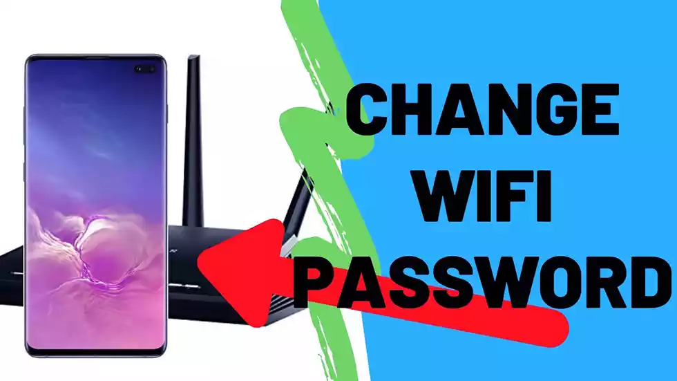 how to change wifi password using your phone